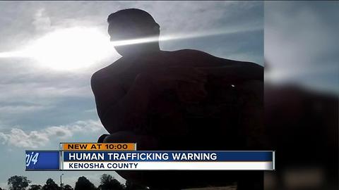 Kenosha woman warns others about human trafficking