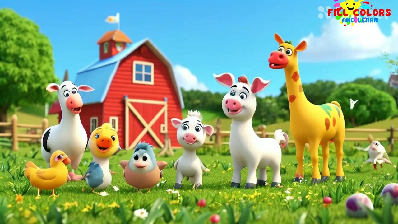 Animal sounds | Nursery Rhymes | Kids Songs | Nursery Rhymes For Babies | Kids Cartoons