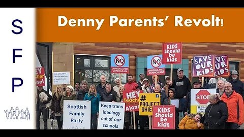 Humza Yousaf: Enough is Enough! School Sex Ed protest in Denny