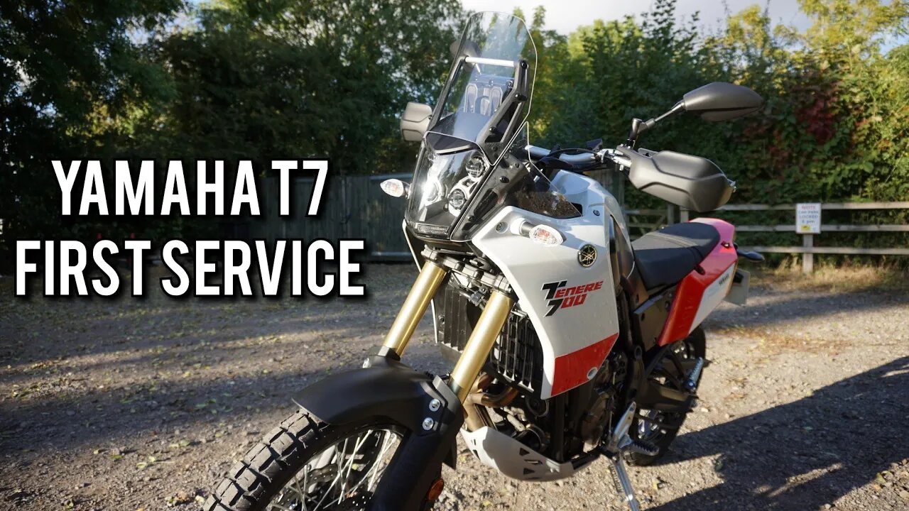 2021 Yamaha Tenere 700 first service cost