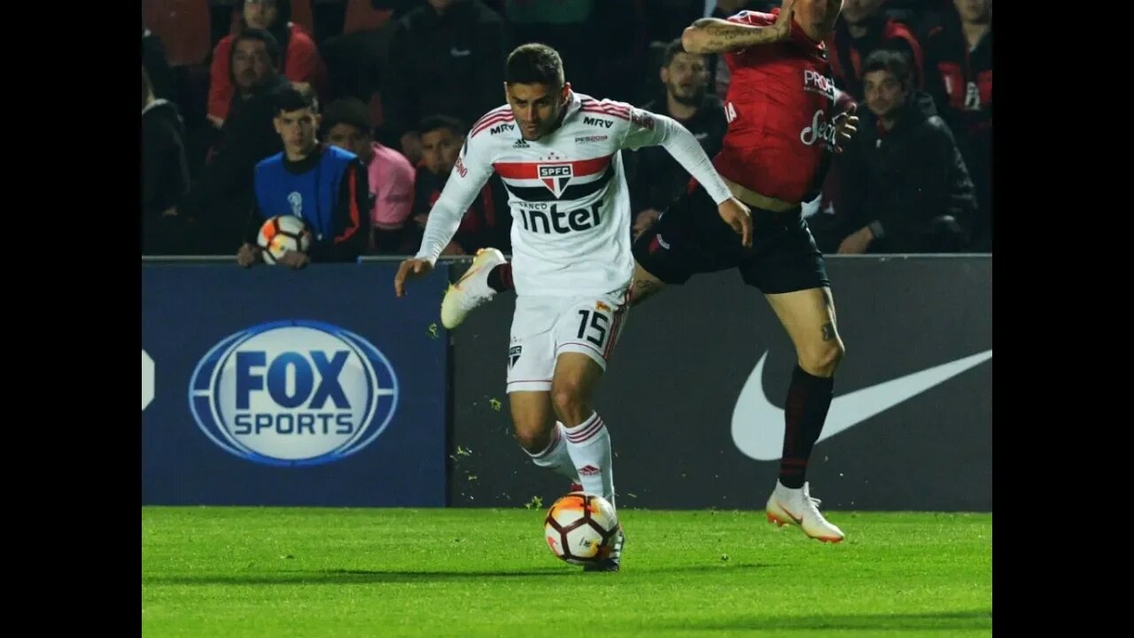 Gol de Liziero - Colón 0 x 1 São Paulo - Narração de José Manoel de Barros