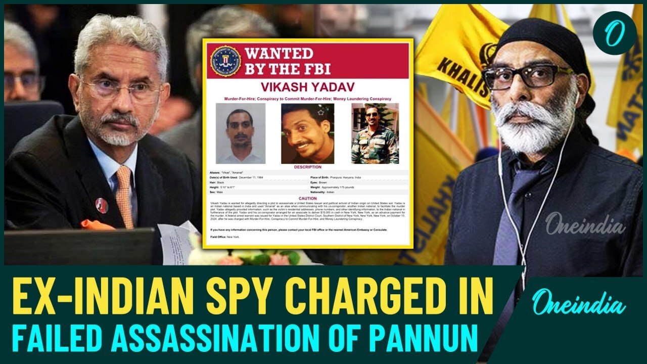 Who is Vikas Yadav? Ex-Spy of RAW In U.S FBI's Most Wanted List | India-U.S Relations All Time Low?