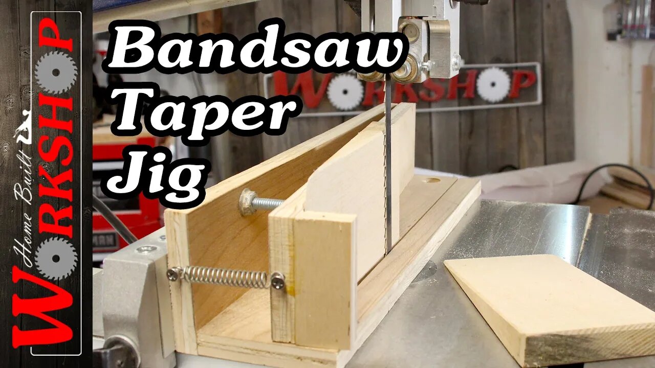 Make a Simple Taper Jig for the Bandsaw