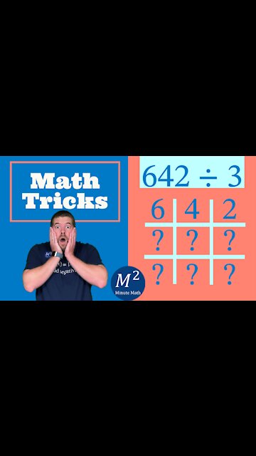 Minute Math Tricks (Division Trick) | Part 12 | 642 ÷ 3 #shorts
