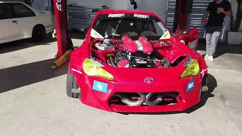 Ferrari Powered Toyota Kills It