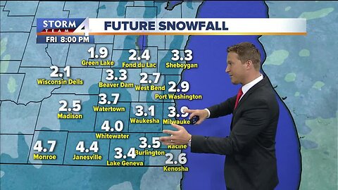 Light snow arrives Thursday, more expected for the weekend