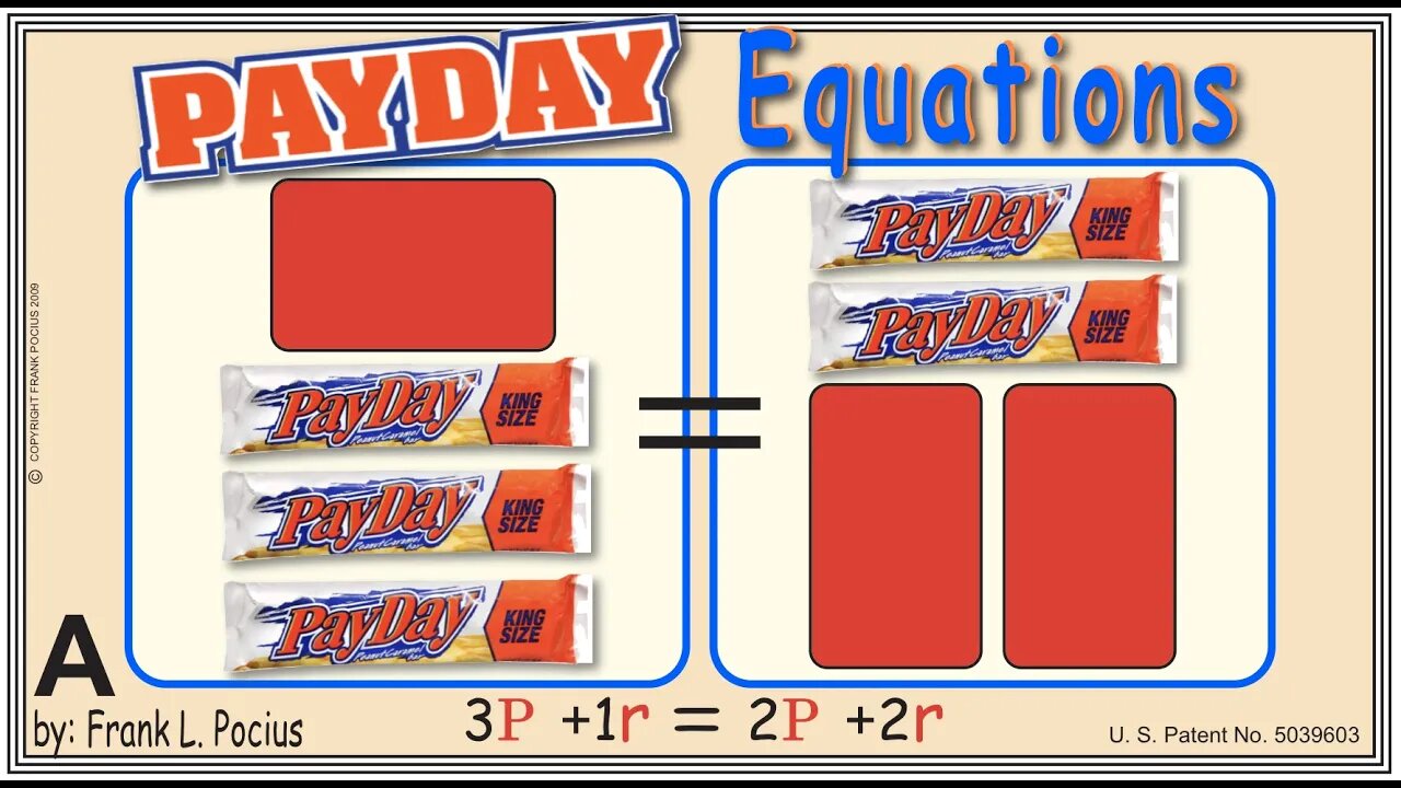 A1_vis PAYDAY 3P+1r=2P+2r _ SOLVING BASIC EQUATIONS _ SOLVING BASIC WORD PROBLEMS