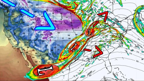 Monster Storm Update! Arctic Blast Destroys Monster Storm! - The WeatherMan Plus Weather Channel