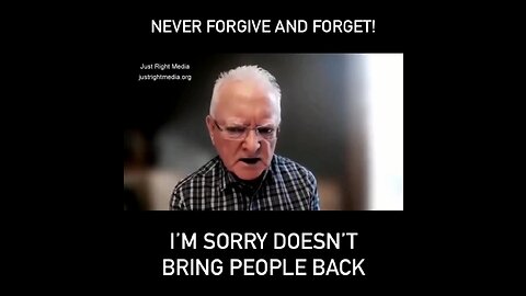 I'M SORRY DOESN'T BRING PEOPLE BACK!