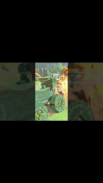 Halo 3 worthog in Zelda TotK