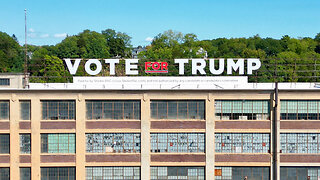 Trump Sign Lighting Party