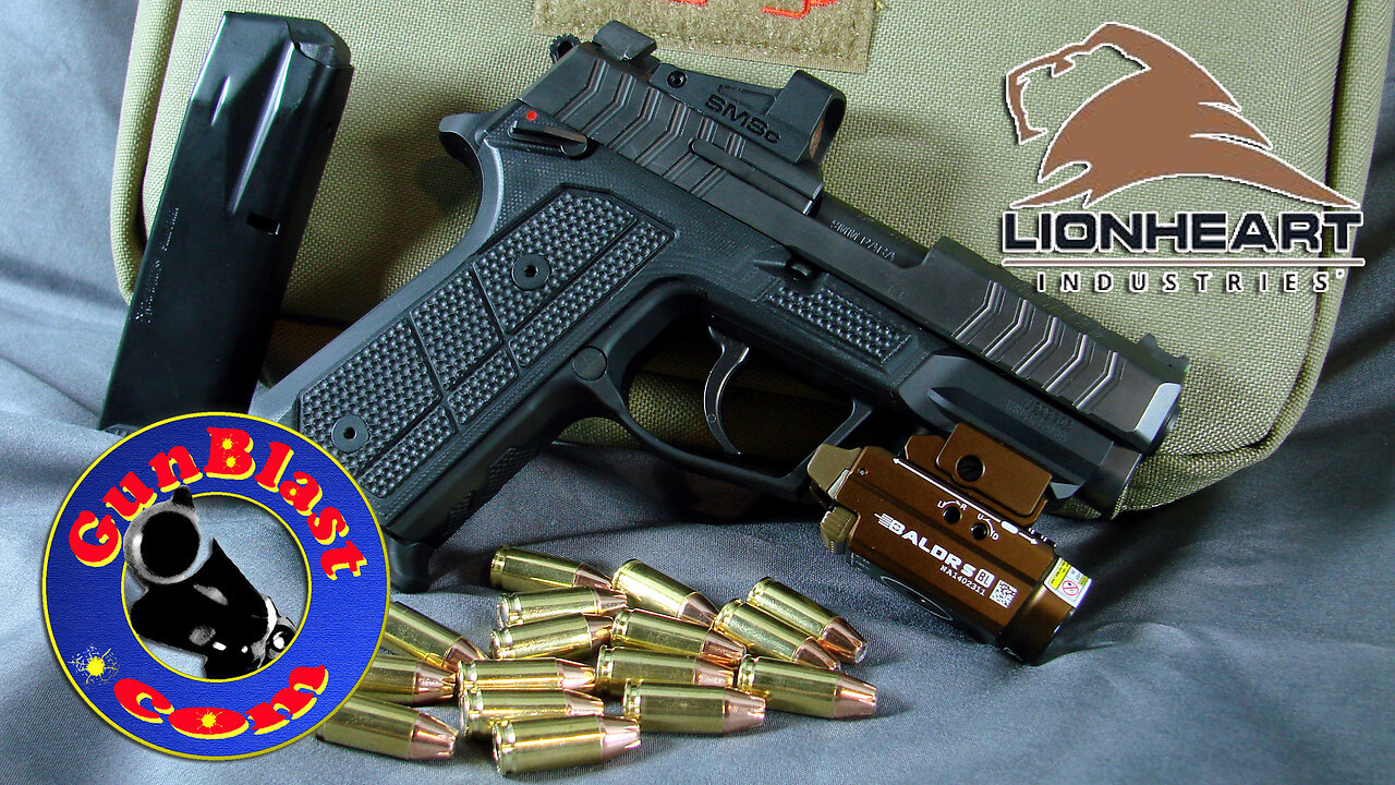 The New VULCAN 9 Anode 9mm Semi-Auto Pistol from Lionheart Industries