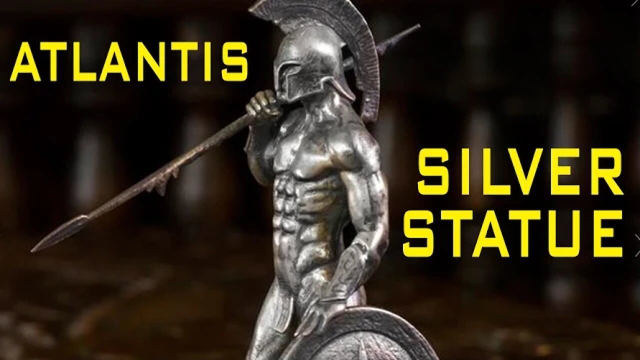 Frazetta Atlantis Silver Statue!