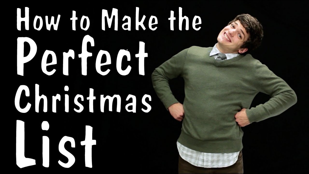 Messy Mondays: How to Make the Perfect Christmas List