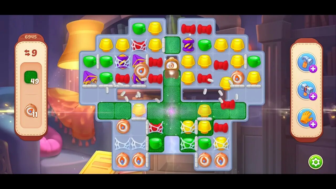 Playrix Homescapes Gameplay Walkthrough Level 6945