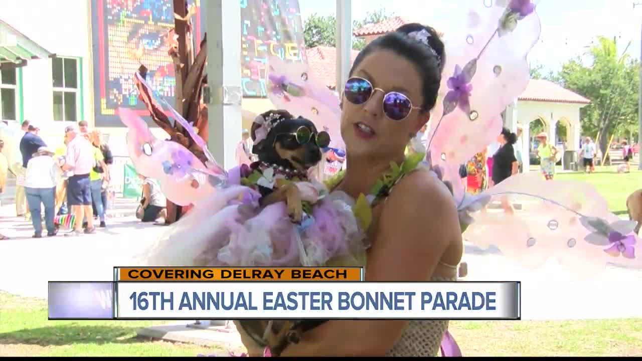 16th annual 'Easter Bonnet Pet Parade' held in Delray Beach