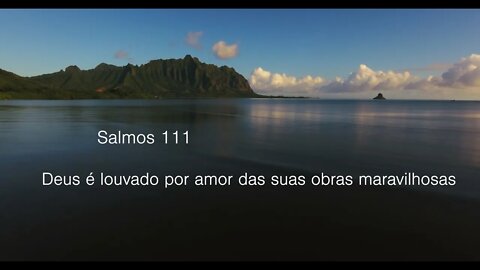 Deus é louvado por amor das suas obras maravilhosas - Salmos 111