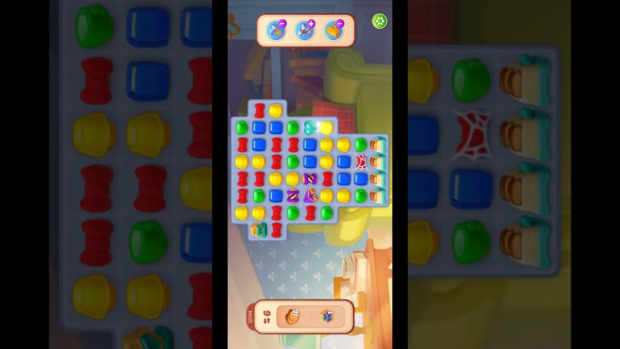 Shorts Playrix Homescapes Gameplay Walkthrough Level 12754-040