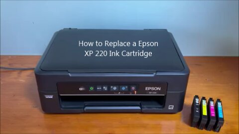 Epson XP 220 Ink Cartridge Replacement