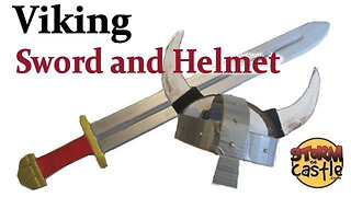 Make a Viking Sword and Helmet - Easy project that looks great