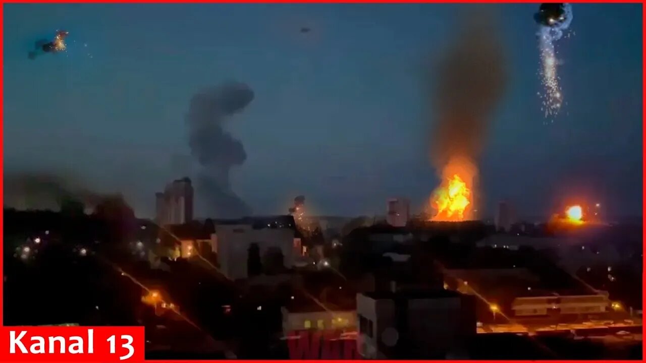 The largest drone attack on Moscow: Ukrainian army launched a massive drone attack on Moscow