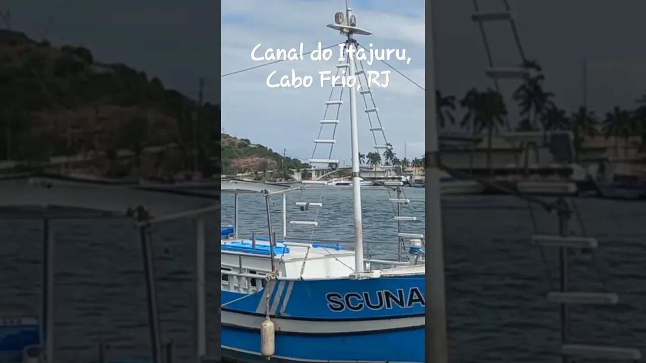 Canal do Itajuru, Cabo Frio, RJ #shorts #riodejaneiro