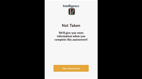 Taking The Personabilities Intelligence Test