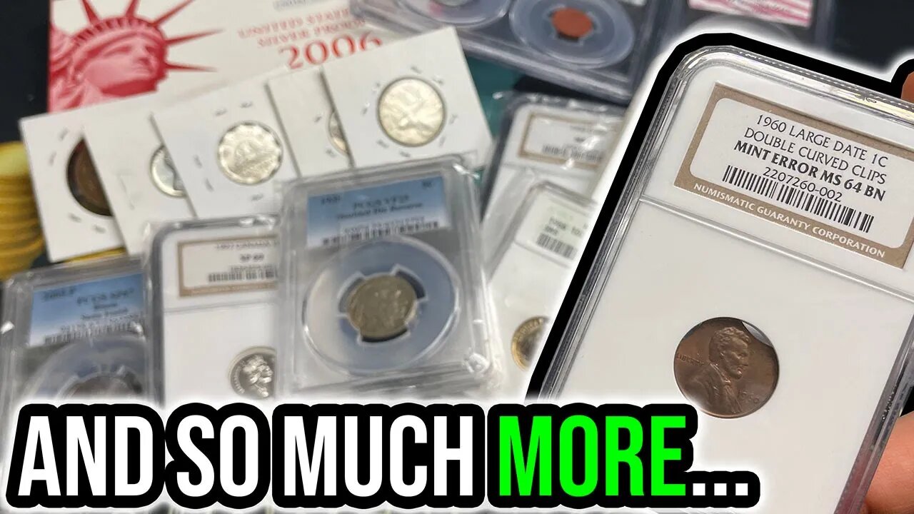 Unboxing A SWEET $400 Coin Grab Bag From KPCoins - Varieties, Errors & Sweet Numismatic Items!!