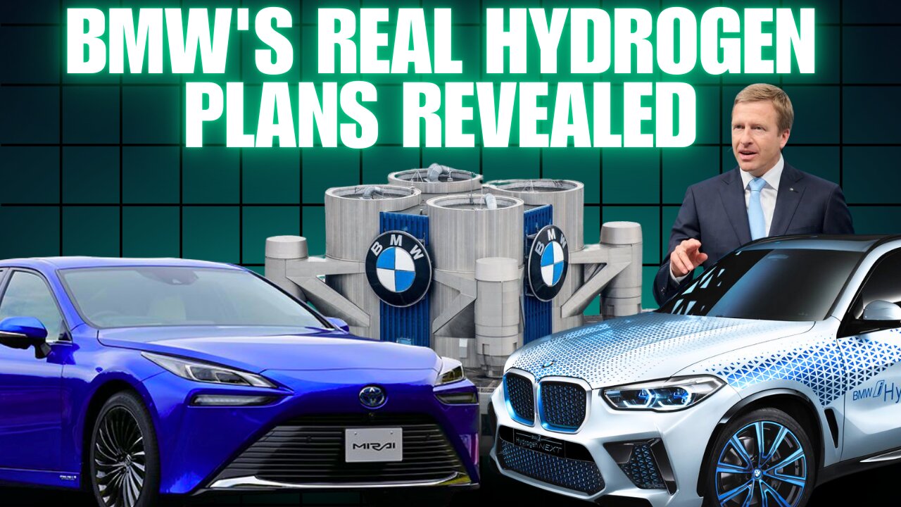 BMW will mass-produce hydrogen cars in 2028 in partnership with Toyota