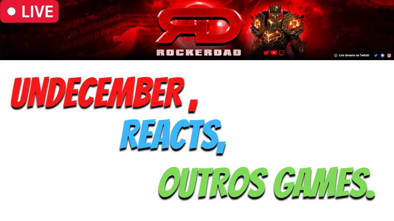 Undecember, reacts e outros games