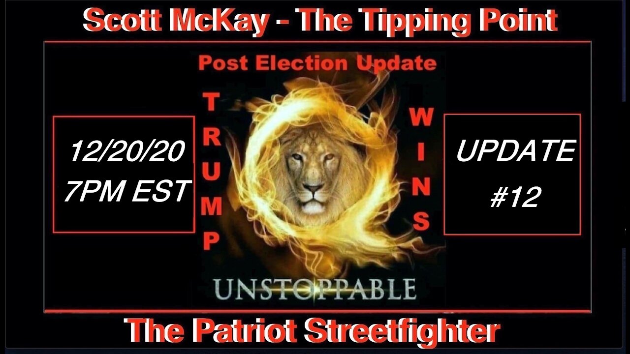 12.20.20 Post Election Update #12 BOOM WEEK AHEAD