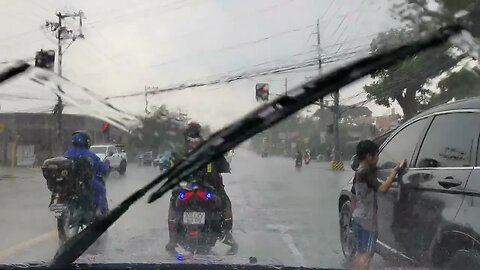 ⛈️ PHILIPPINES HEAVY RAIN, THUNDER, LIGHNING, & BROWN OUTS !