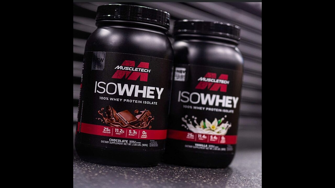 MuscleTech IsoWhey Review