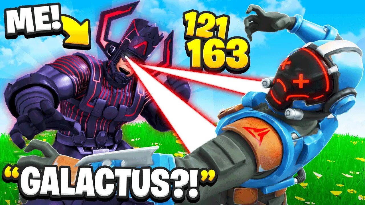 I Pretended To Be GALACTUS in Fortnite.. (Shadical)
