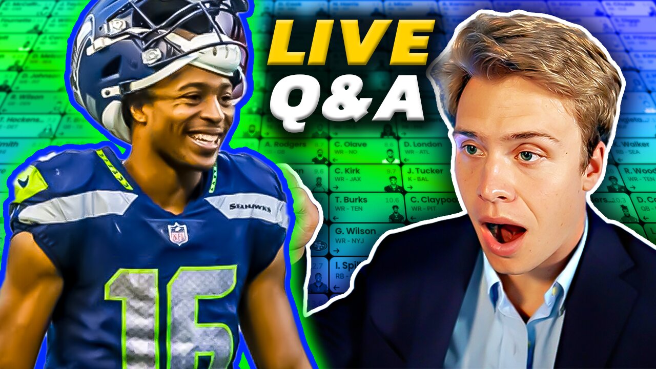 Answering All Fantasy Football Questions ! (Injury Updates)