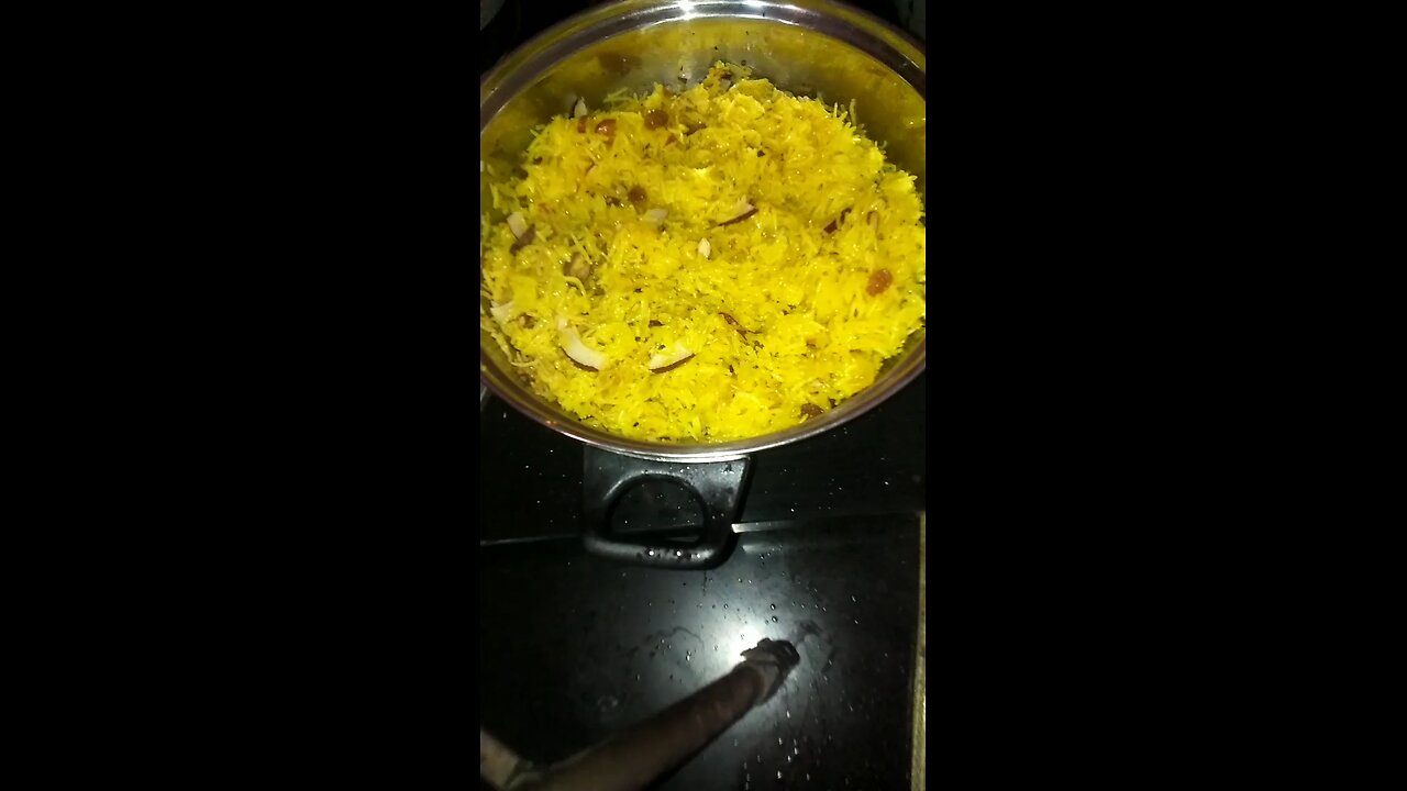 Sweet rice #jarda pulaw पीले रंग के मीठे चावल खिले खिले पूरी रेसिपी how to make yellow color sweet