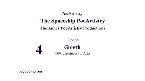 4 Growth Spaceship PoeArtistry