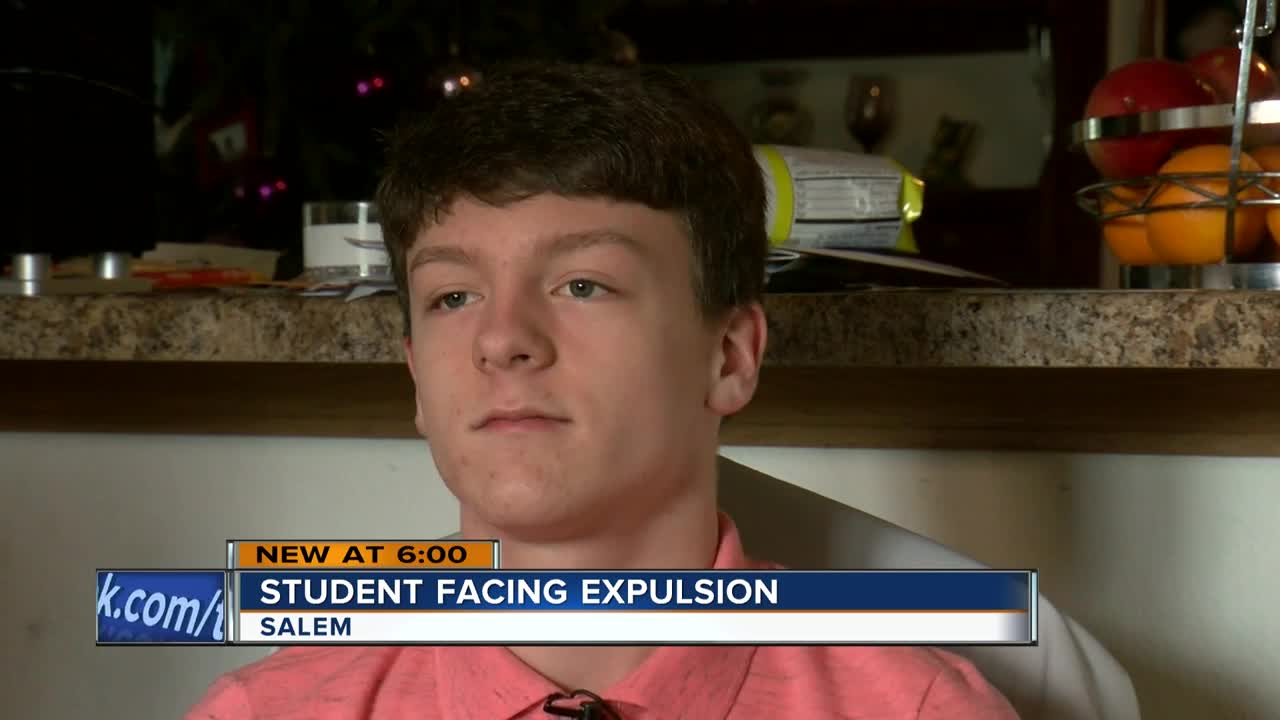 Westosha student believes he's being unfairly punished for pulling out knife