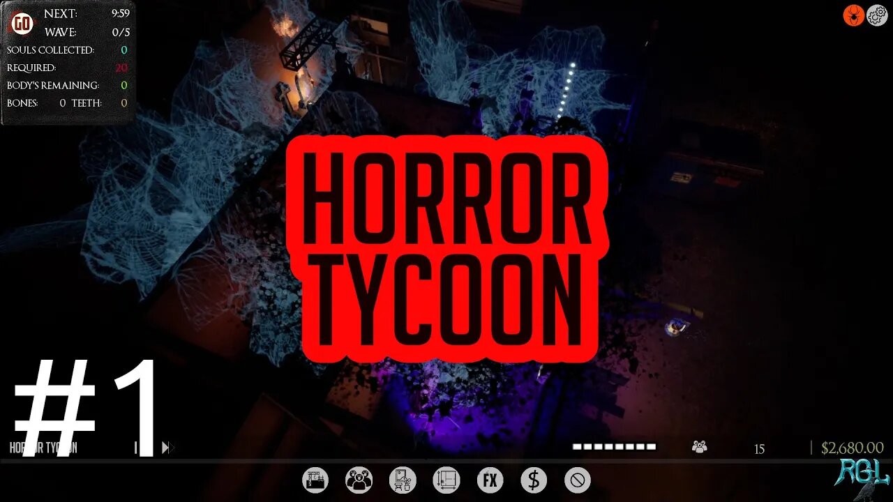 Horror Tycoon - 1 - Longplay/Gameplay