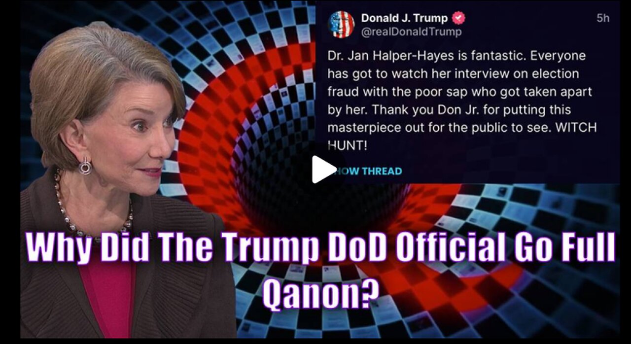 Why Did The Trump DoD Official Go Full Qanon