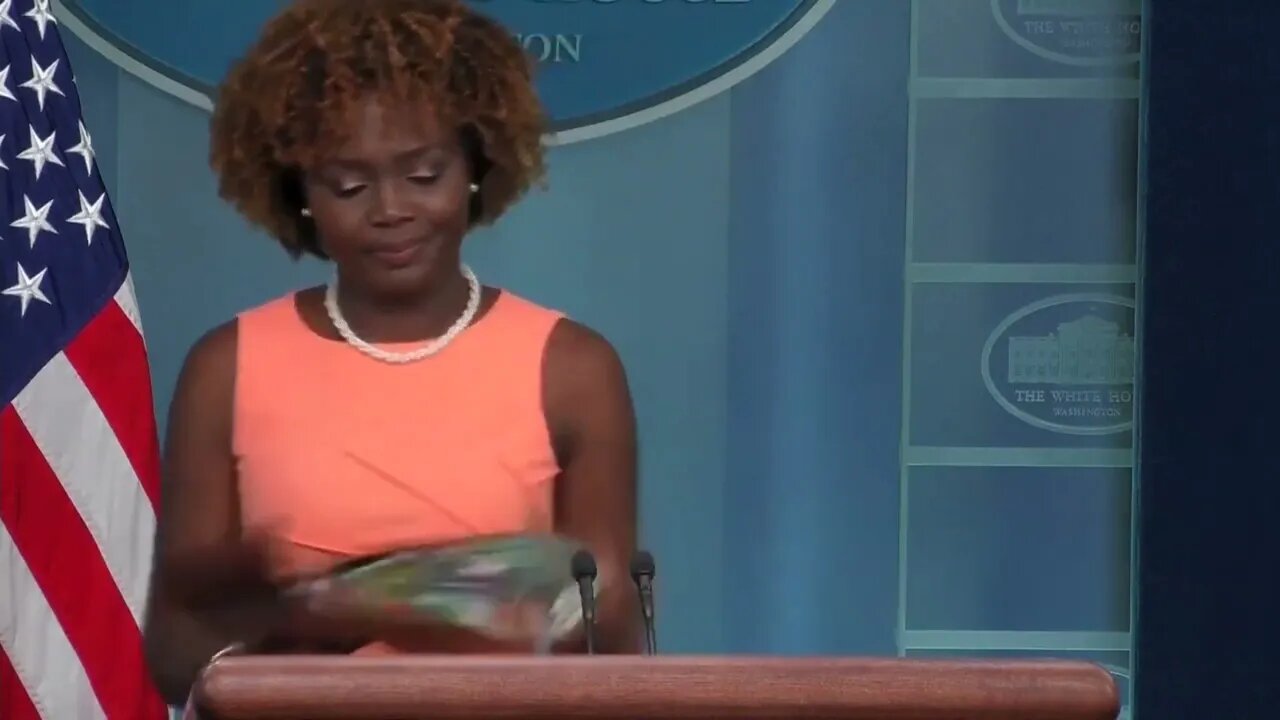Karine Jean-Pierre Walks Away Without Taking Questions On Hunter Biden's Art Sales To Dem Donors