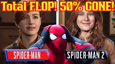 PlayStation Says NO Spider-Man DLC After Sequel FLOPS! Spider-Man 2 Loses HALF It's Audience