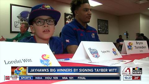 Jayhawks land 'top recruit' on signing day