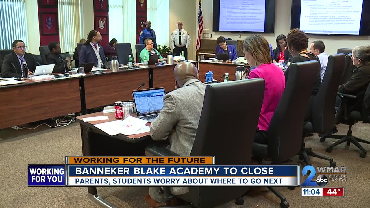 Baltimore school leaders vote to close Banneker Blake Academy