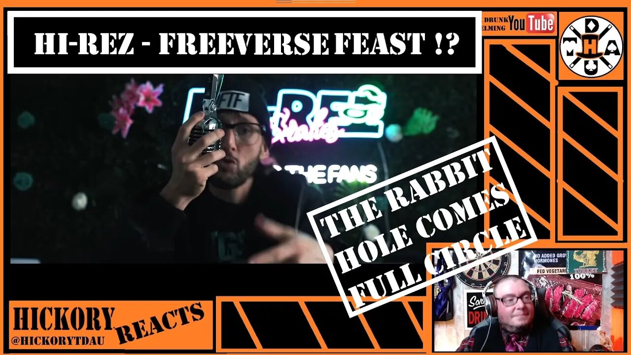 Rabbit Hole is a Loop? Hi-Rez - Freeverse Feast Reaction | Hickory Reacts | Dude's Amazing!