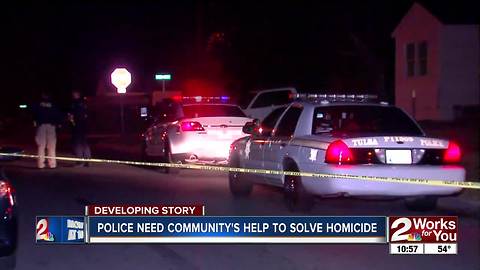 Police need community's help to solve homicide