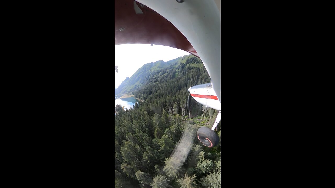 Landing Cessna on a Beach in Alaska