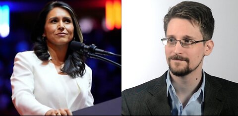 Establishment & Media Speechless Over the Thought of Tulsi Gabbard Pardoning Edward Snowden