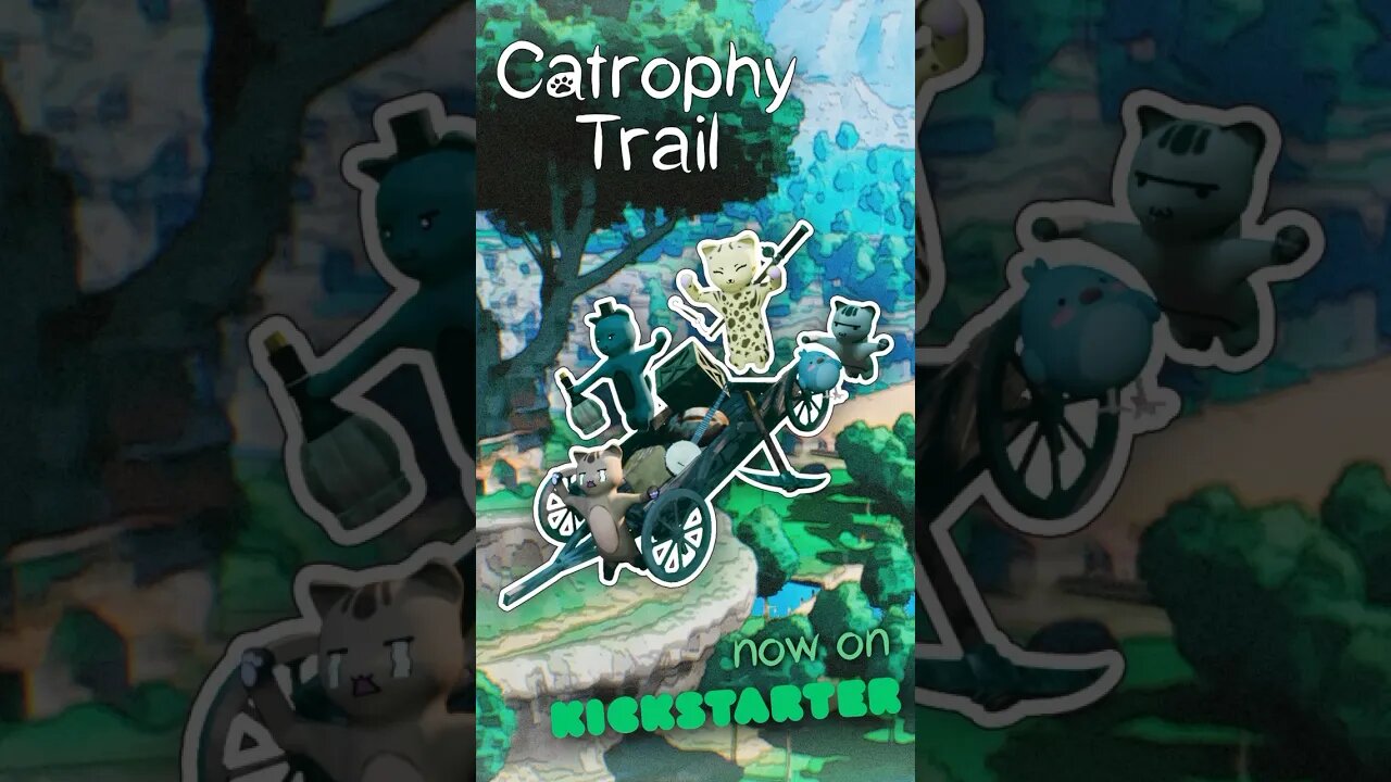 Only on Kickstarter for a limited time! 😻 #catrophytrail #indiegame #indiedev #unrealengine