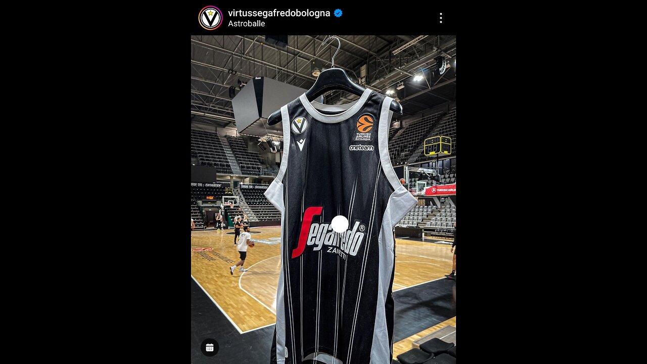 Virtus Bologna Belinelli #3 Euroleague Authentic Jersey Unboxing